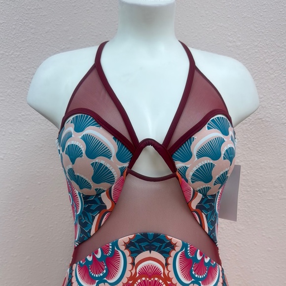 ANDREA IYAMAH Floral Multicolor One-Piece Swimsuit - Picture 5 of 9